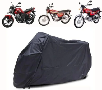 Bike Cover Parachute Fabric - 70 to 125 CC