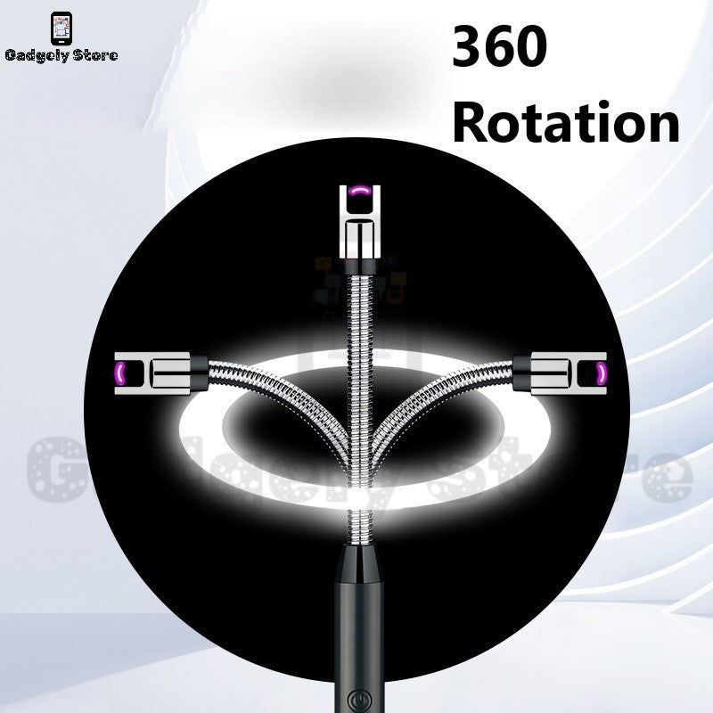 Electric 360° Flexible Flameless Lighter - Type-C Rechargeable