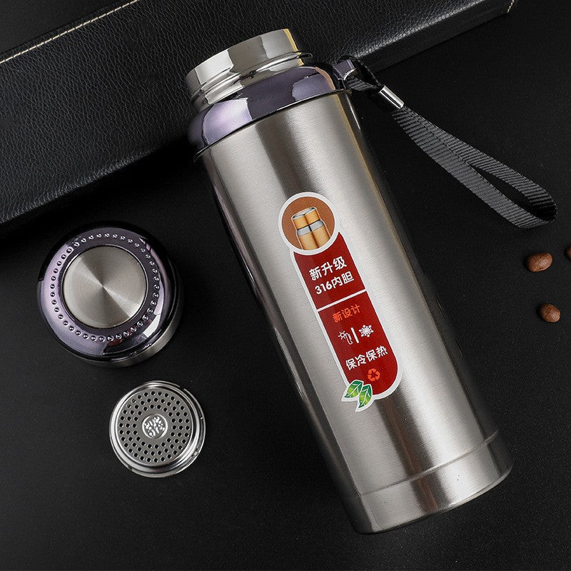 Thermos Water Bottle Hot and Cool - 1000 ml