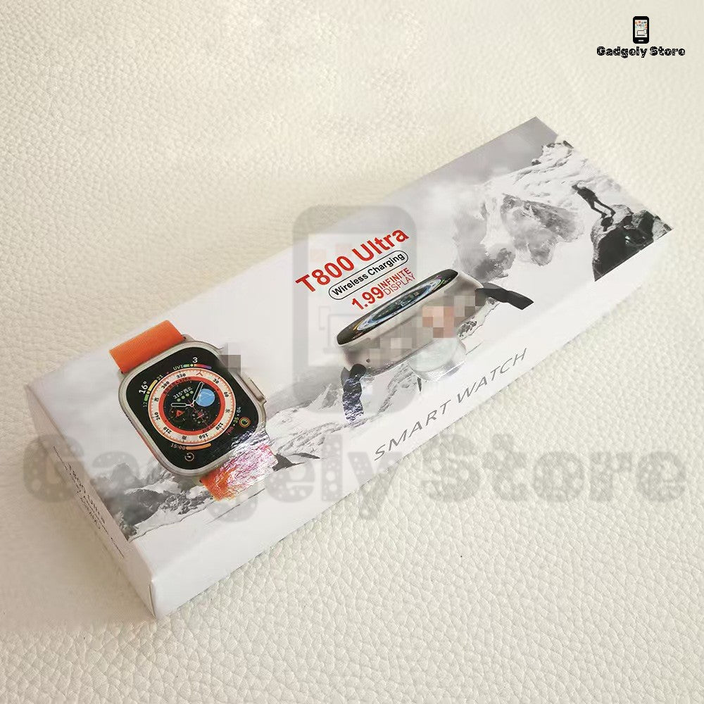 T800 Ultra Smart Watch - Wireless Charging